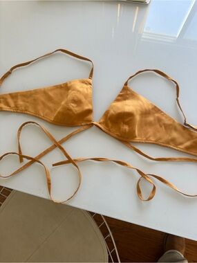 Yellow Tiger Mist Zephyra Bralette - XS
